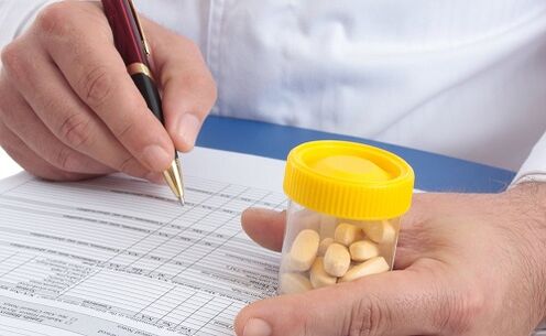 gydytojas skiria vaistus nuo prostatito 2 nuotrauka